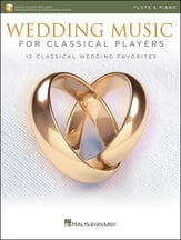 Wedding Music for Classical Players Flute Book with Online Audio Access cover